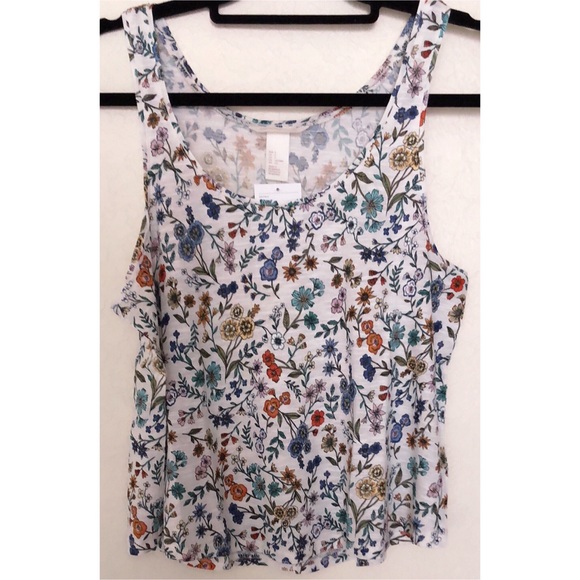 NEW H&M | Floral Tank Top - Picture 4 of 4
